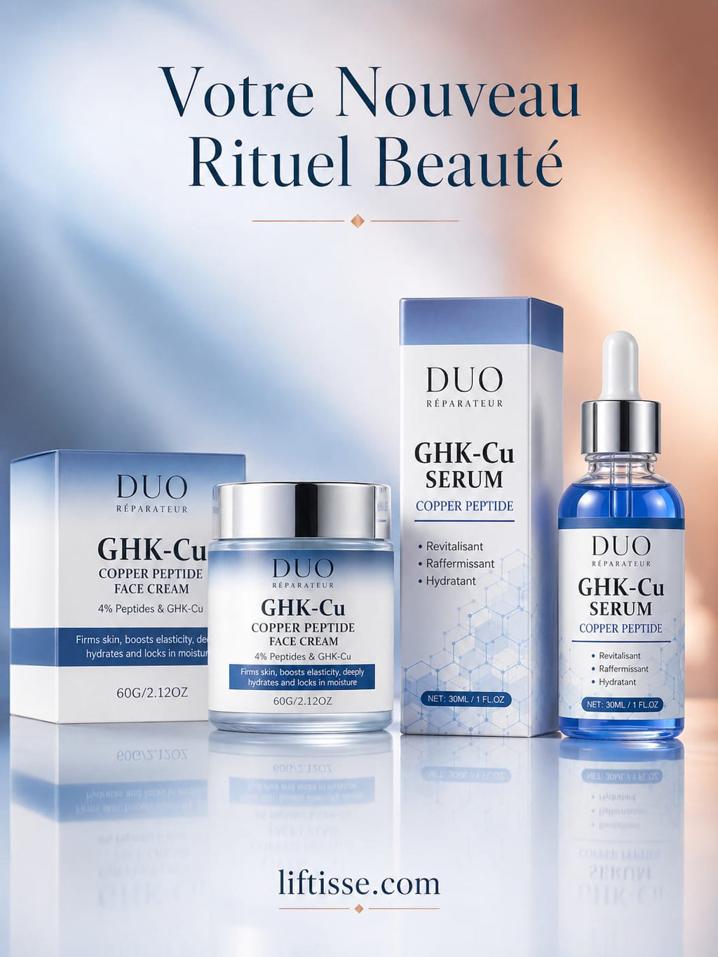 DUO REPARATEUR AU PEPTIDE DE CUIVRE