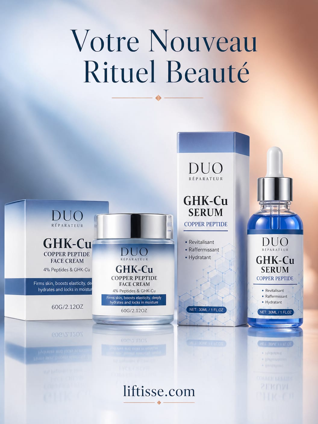 DUO REPARATEUR AU PEPTIDE DE CUIVRE