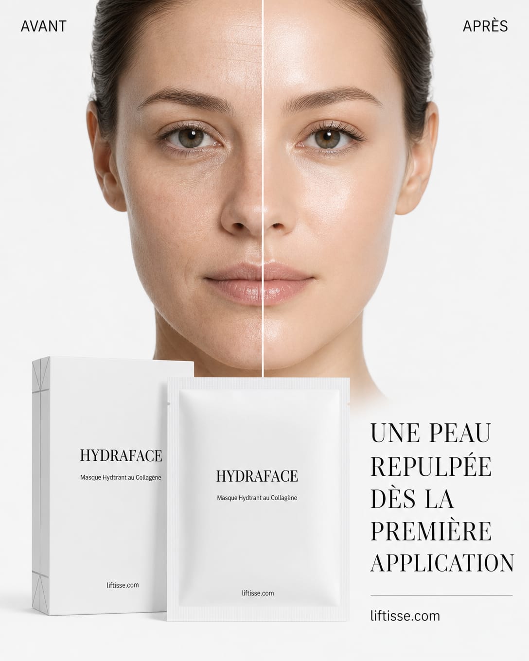 HYDRAFACE - Masque Hydratant au Collagène