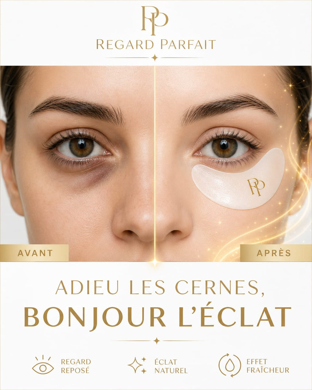 REGARD PARFAIT - Patchs Yeux Micro-Aiguilles Acide Hyaluronique
