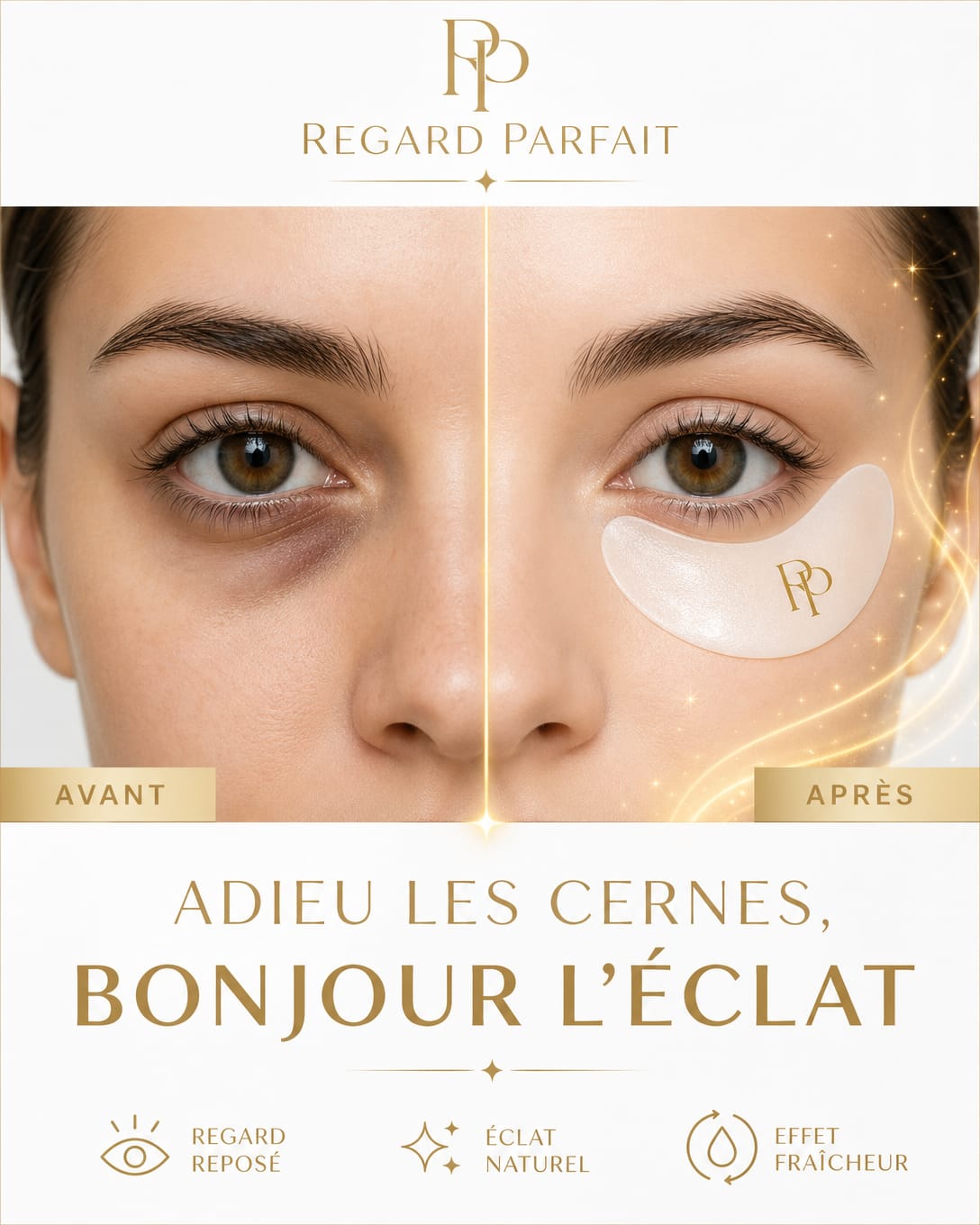 REGARD PARFAIT - Patchs Yeux Micro-Aiguilles Acide Hyaluronique