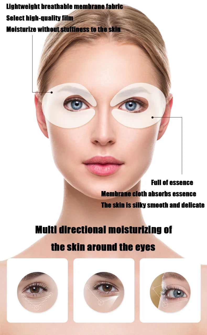 ÉCLAT DES YEUX - Masques Yeux Anti-Rides & Éclaircissants