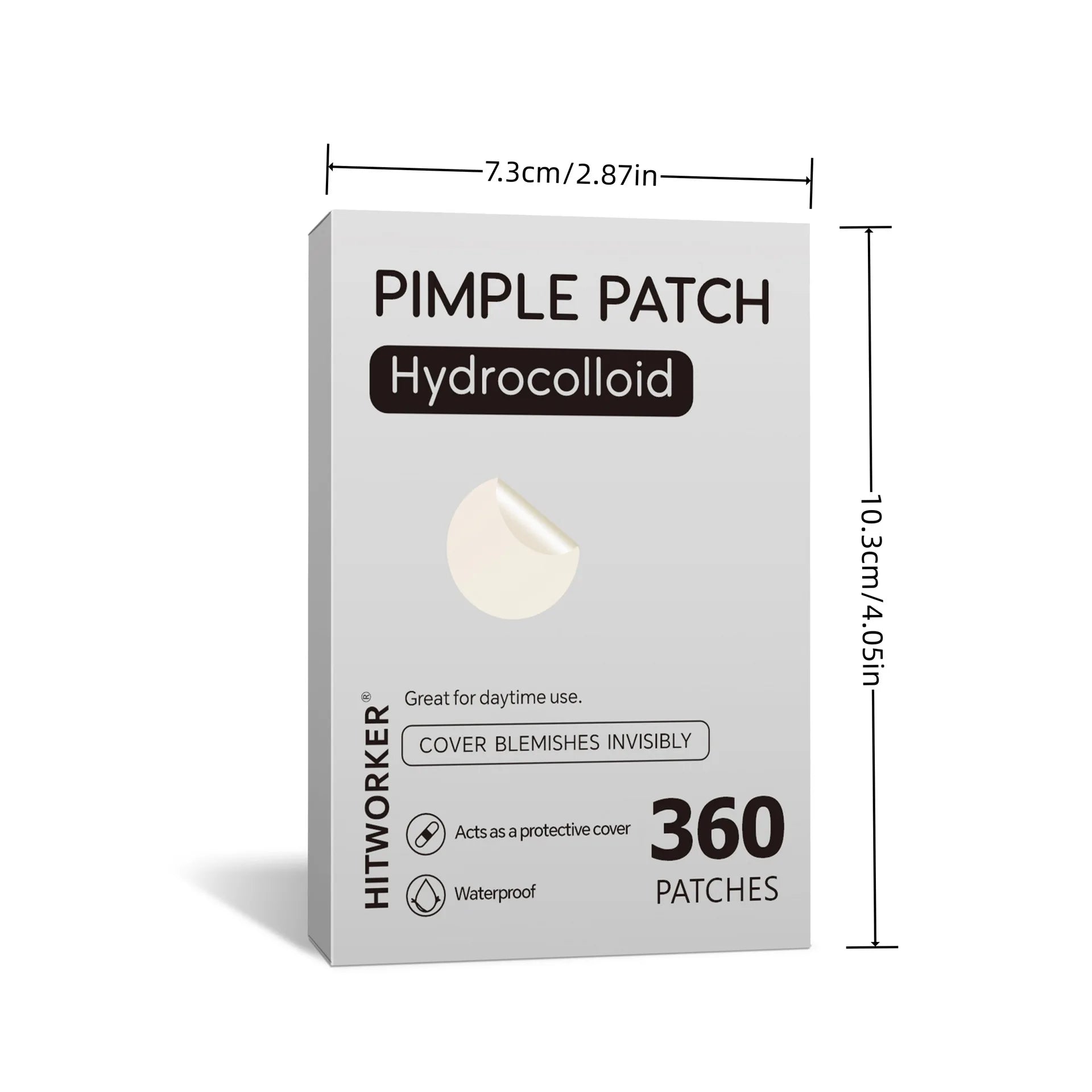 Patchs Anti-Imperfections Invisibles - Pack de 360 Patchs Hydrocolloid