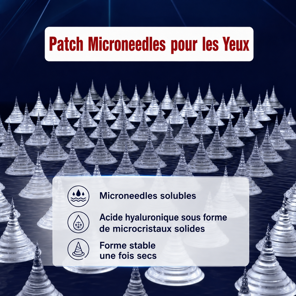 REGARD PARFAIT - Patchs Yeux Micro-Aiguilles Acide Hyaluronique